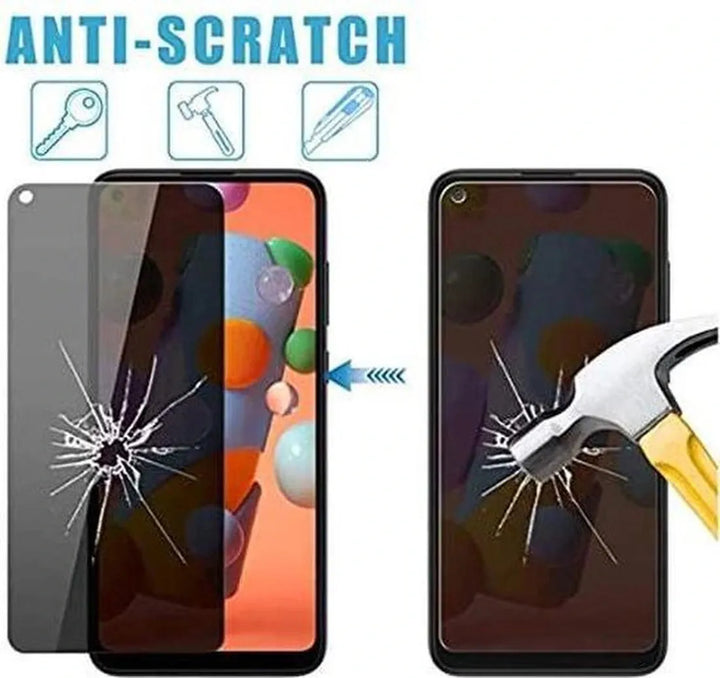 Samsung Galaxy A12 Screenprotector Gehard 9H – Privacy Screenprotector – 1-Pack-Ilumina Benelux