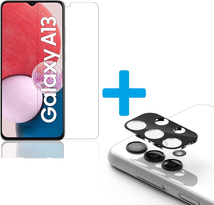 Samsung Galaxy A13 4G – Camera Lens & Screenprotector – Tempered Glas – 2-Pack-Ilumina Benelux