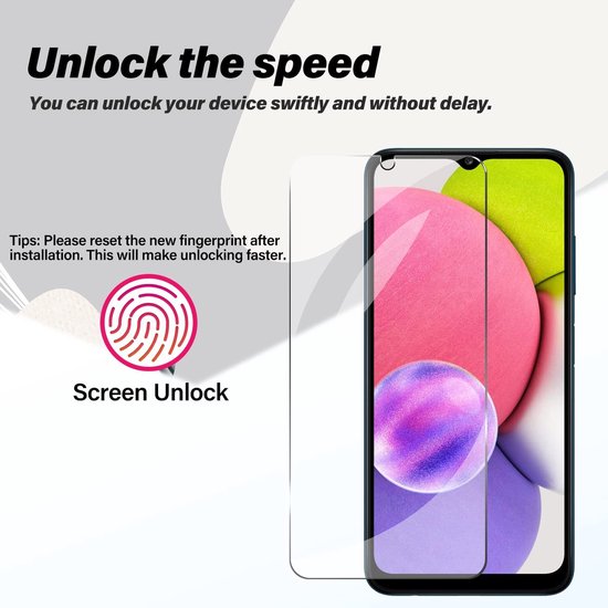 Samsung Galaxy A13 4G Screenprotector Gehard 9H – Anti-kras – 2-Pack-Ilumina Benelux