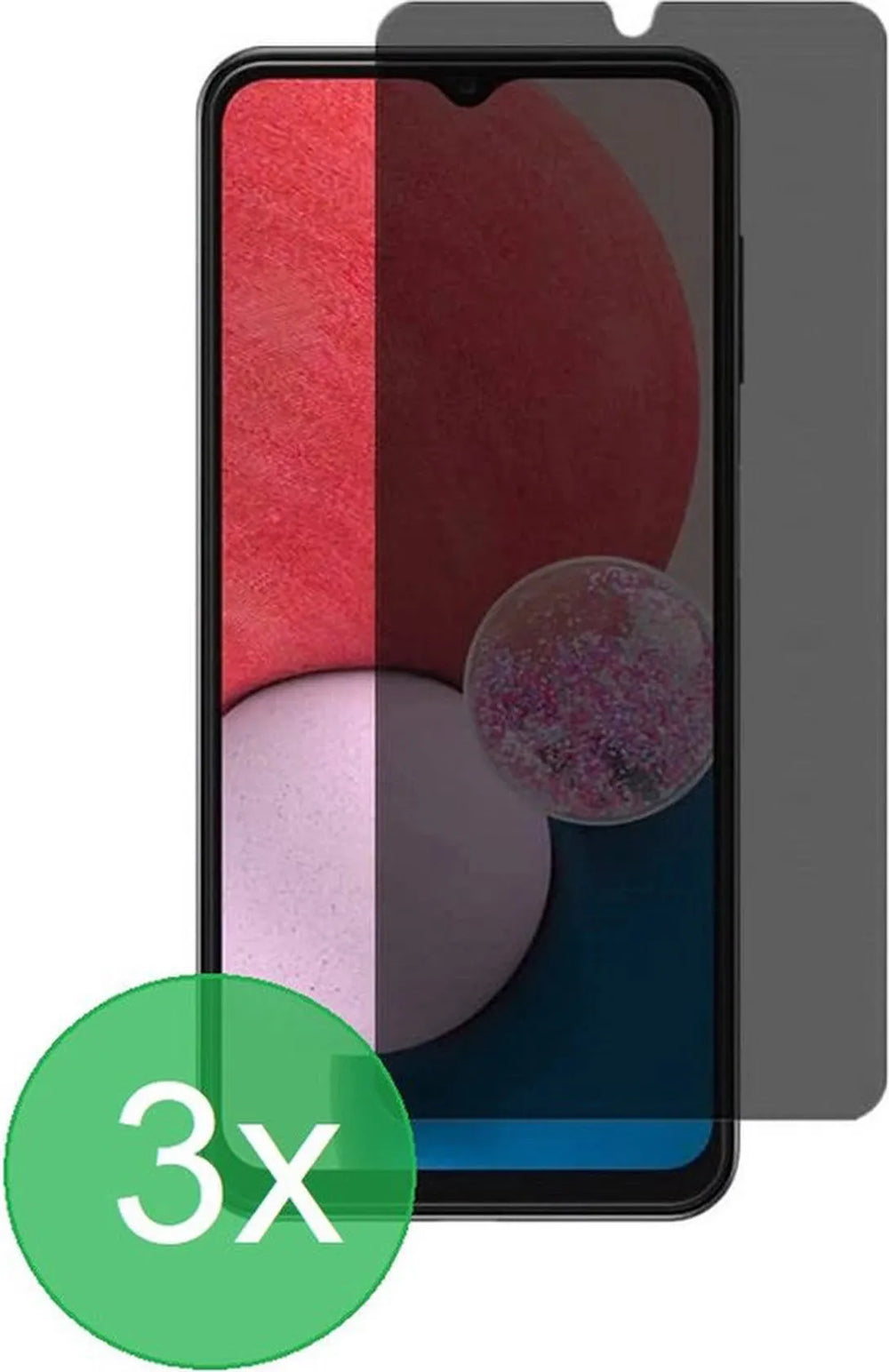 Samsung Galaxy A13 4G Screenprotector Gehard 9H – Anti-kras – 3-Pack-Ilumina Benelux