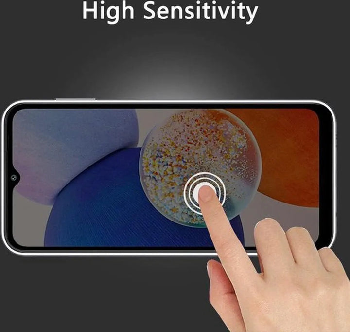 Samsung Galaxy A14 4G/5G – Privacy Screenprotector – 9H Gehard Glas – 2-Pack-Ilumina Benelux