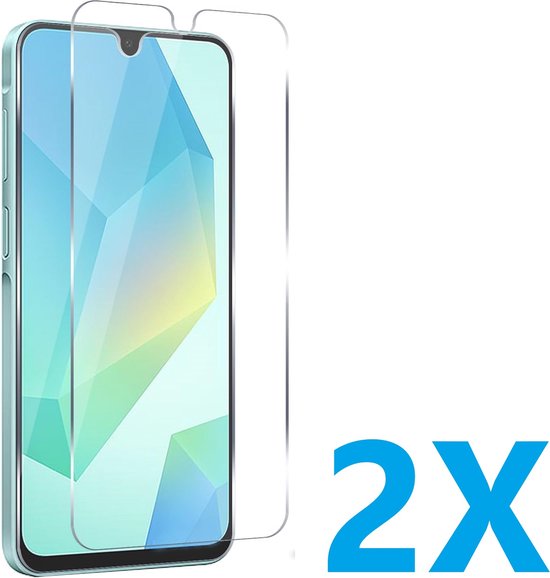 Samsung Galaxy A16 Screenprotector Gehard 9H – Anti-kras – 2-Pack-Ilumina Benelux