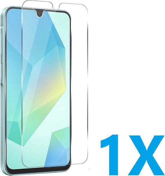 Samsung Galaxy A16 Screenprotector Gehard 9H – Anti-kras – Tempered Glas – 1-Pack-Ilumina Benelux