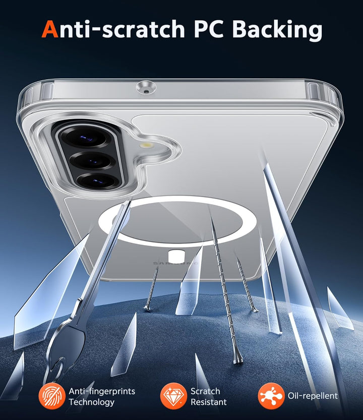 Samsung Galaxy A17 Hoesje – Transparant MagSafe Case Slim & Schokbestendig-Ilumina Benelux