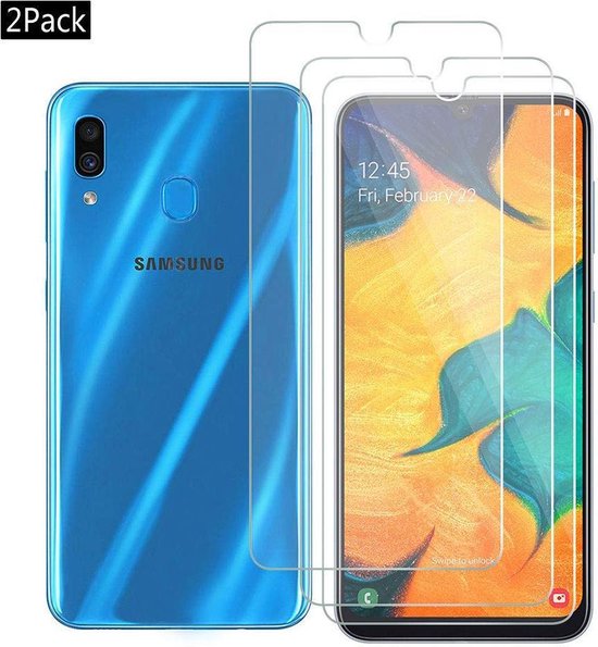 Samsung Galaxy A20E Screenprotector Gehard 9H – Anti-kras – 2-Pack-Ilumina Benelux