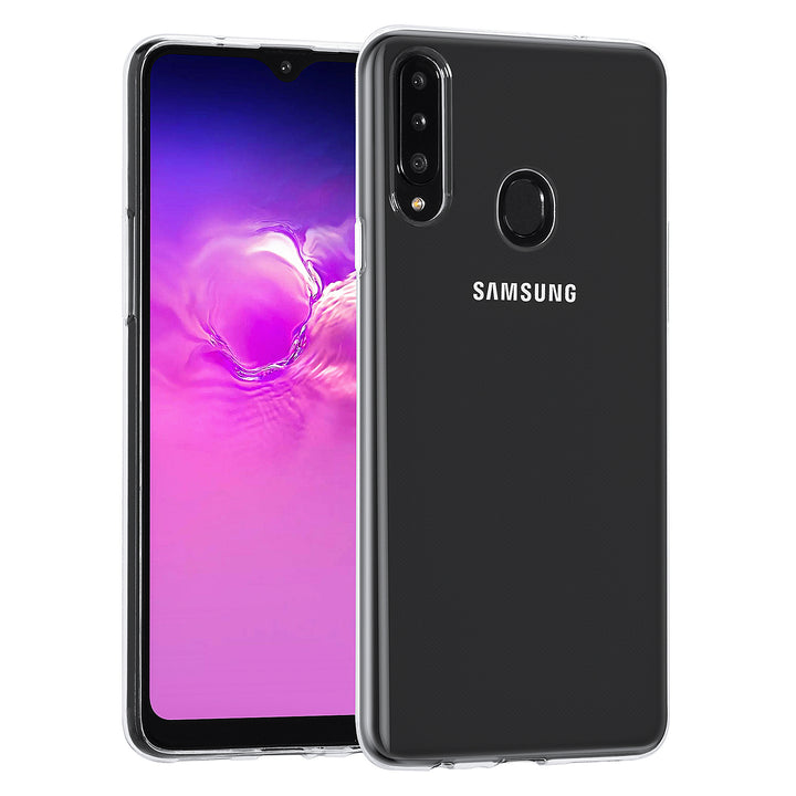 Samsung Galaxy A20s Hoes Cover TPU Siliconen Hoesje Transparant-Hoesjes-Ilumina Benelux