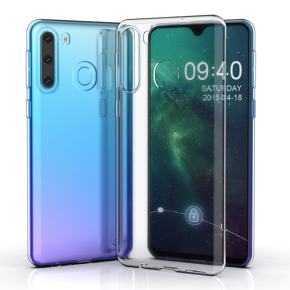 Samsung Galaxy A21 Transparant Backcover hoesje - silicone-Hoesjes-Ilumina Benelux