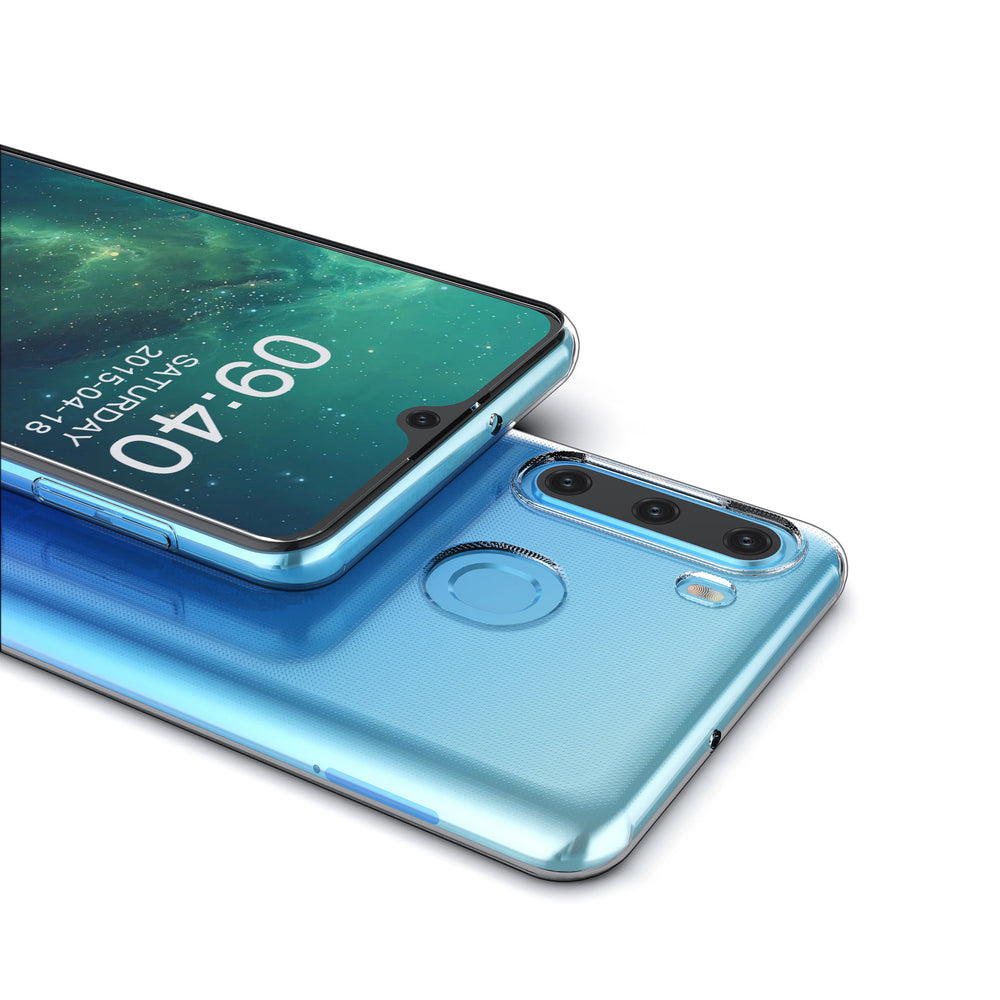Samsung Galaxy A21 Transparant Backcover hoesje - silicone-Hoesjes-Ilumina Benelux