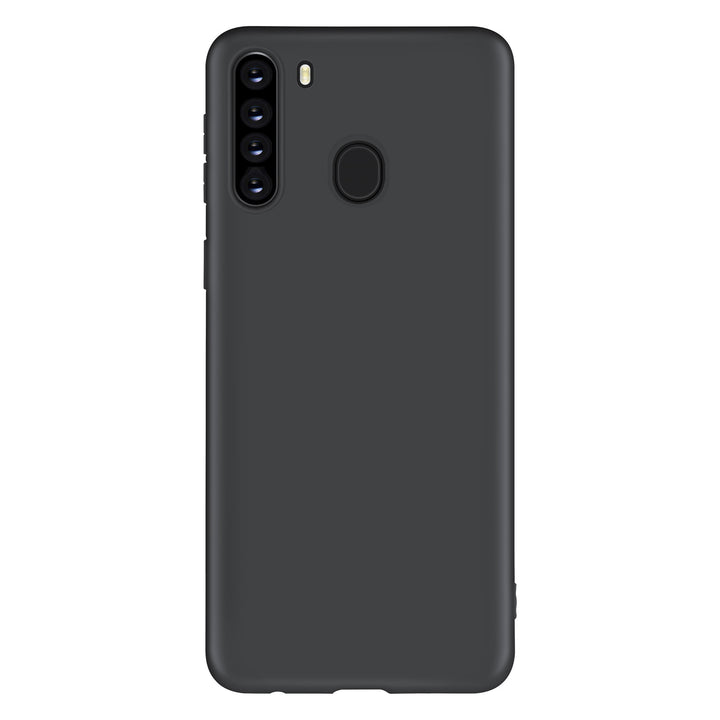 Samsung Galaxy A21 zwart Backcover hoesje - silicone-Hoesjes-Ilumina Benelux