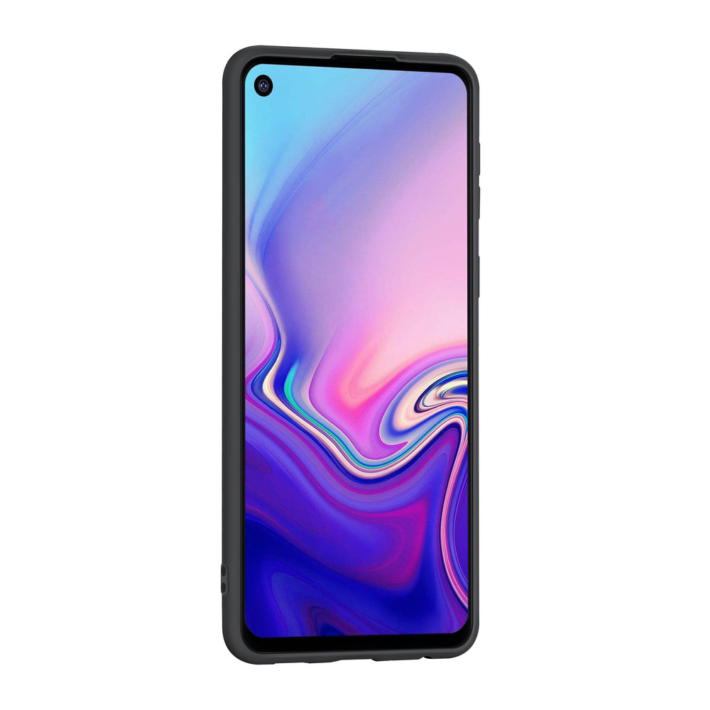 Samsung Galaxy A21 zwart Backcover hoesje - silicone-Hoesjes-Ilumina Benelux