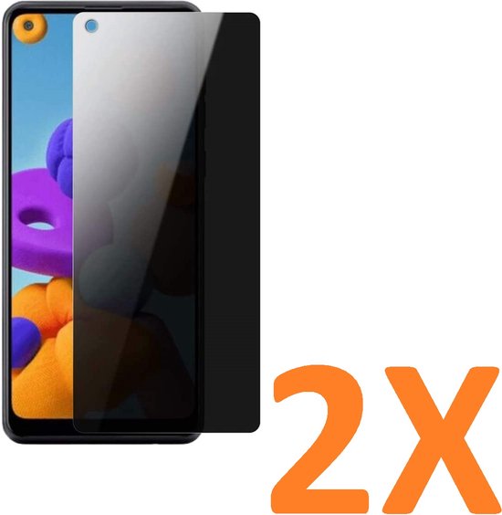 Samsung Galaxy A21S Screenprotector Gehard 9H – Anti-kras – 2-Pack-Ilumina Benelux