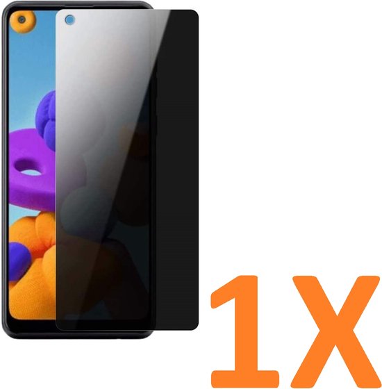 Samsung Galaxy A21S Screenprotector Gehard 9H – Anti-kras – Tempered Glas – 1-Pack-Ilumina Benelux
