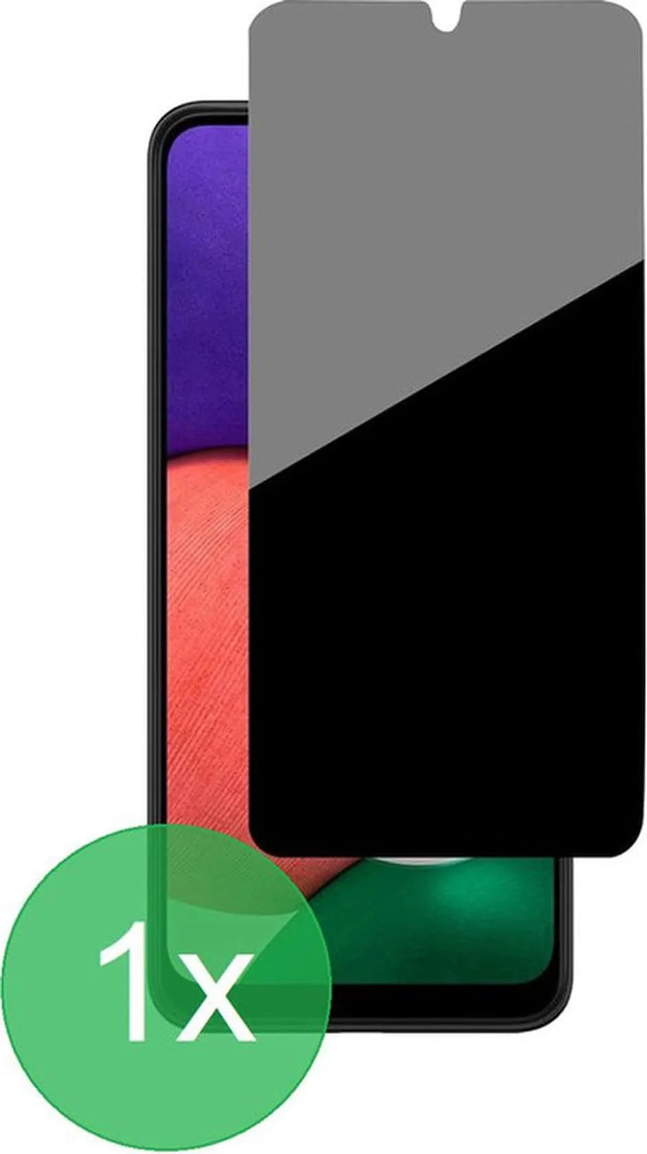 Samsung Galaxy A22 5G Screenprotector Full Cover – 9H Gehard Glas – 1-Pack-Ilumina Benelux