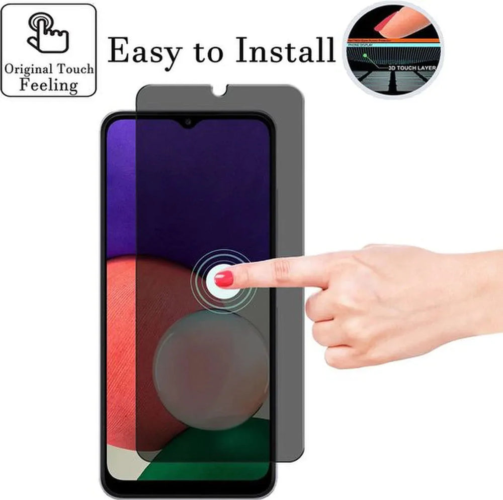 Samsung Galaxy A22 5G Screenprotector Gehard 9H – Anti-kras – 2-Pack-Ilumina Benelux