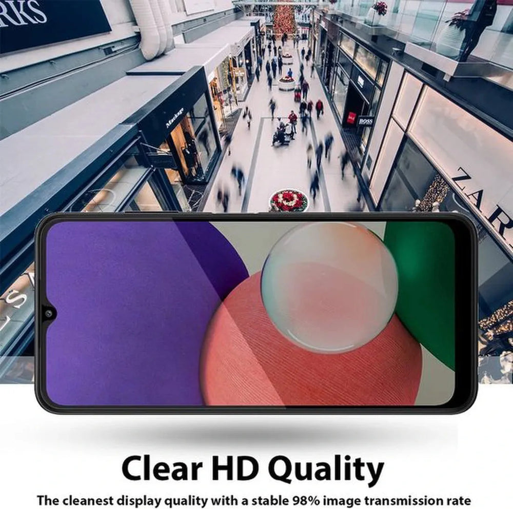 Samsung Galaxy A22 5G Screenprotector Gehard 9H – Anti-kras – 2-Pack-Ilumina Benelux