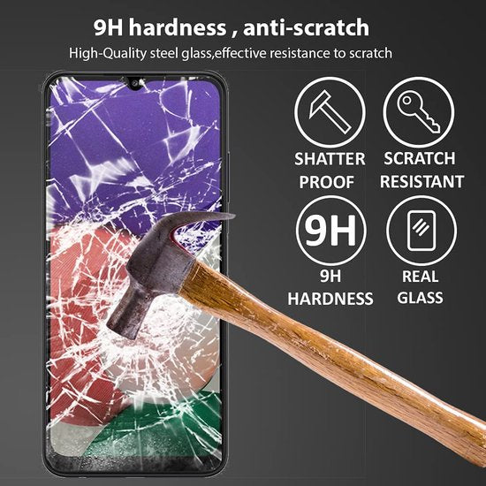 Samsung Galaxy A22 5G Screenprotector Gehard 9H – Anti-kras – 2-Pack-Ilumina Benelux