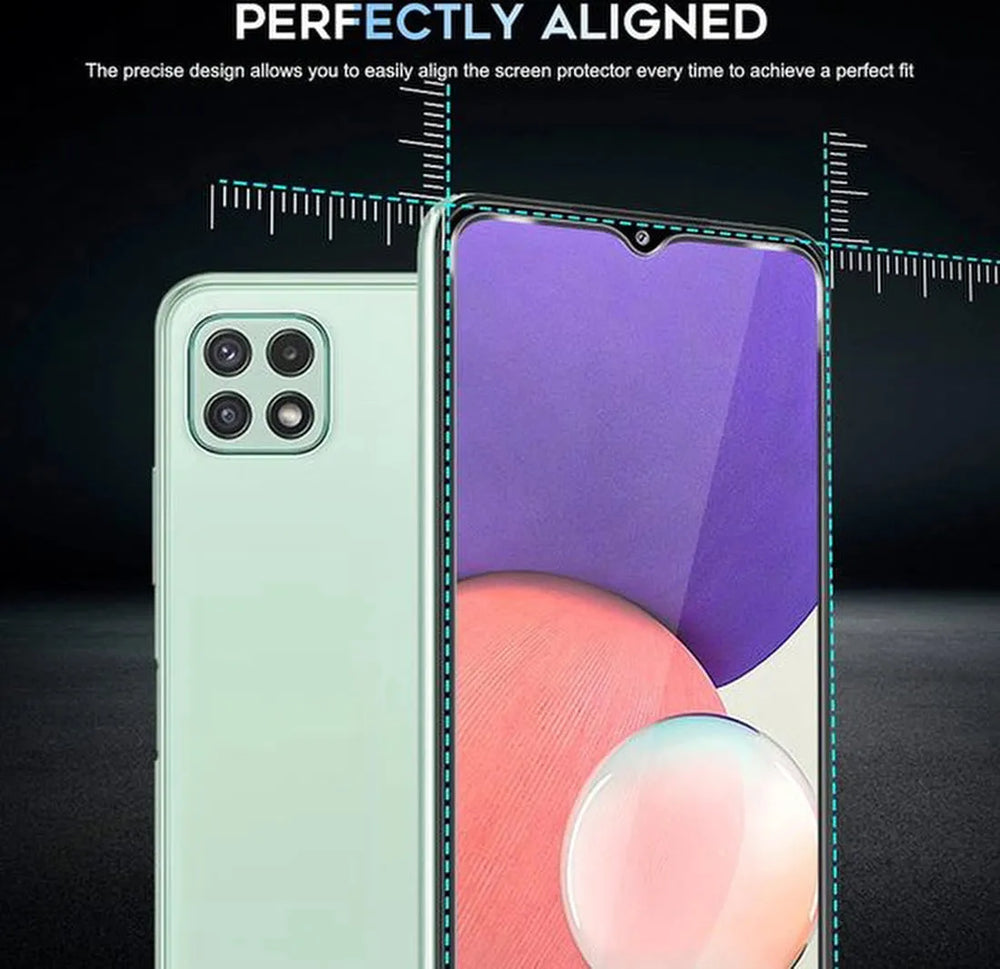 Samsung Galaxy A22 5G Screenprotector Gehard 9H – Anti-kras – 2-Pack-Ilumina Benelux