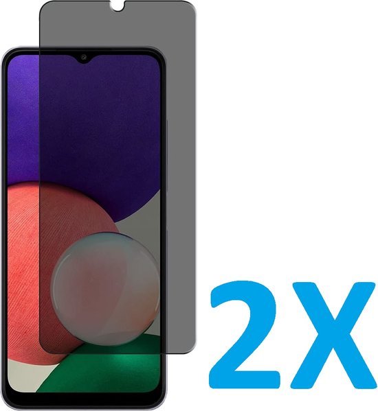 Samsung Galaxy A22 5G Screenprotector Gehard 9H – Anti-kras – 2-Pack-Ilumina Benelux