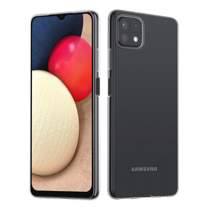 Samsung Galaxy A22 5G TPU Backcover - Transparant-Hoesjes-Ilumina Benelux