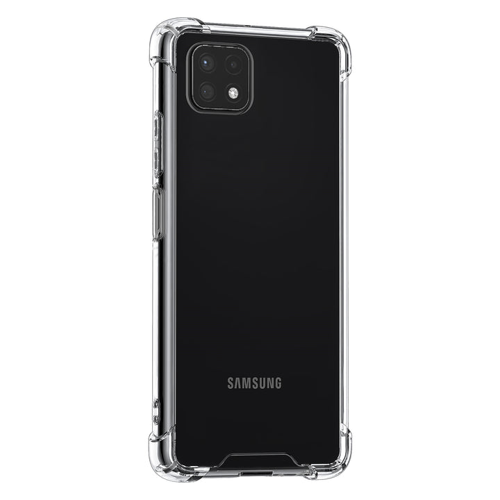 Samsung Galaxy A22 TPU Backcover - Transparant - Antishock-Hoesjes-Ilumina Benelux