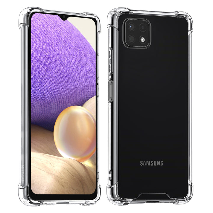Samsung Galaxy A22 TPU Backcover - Transparant - Antishock-Hoesjes-Ilumina Benelux