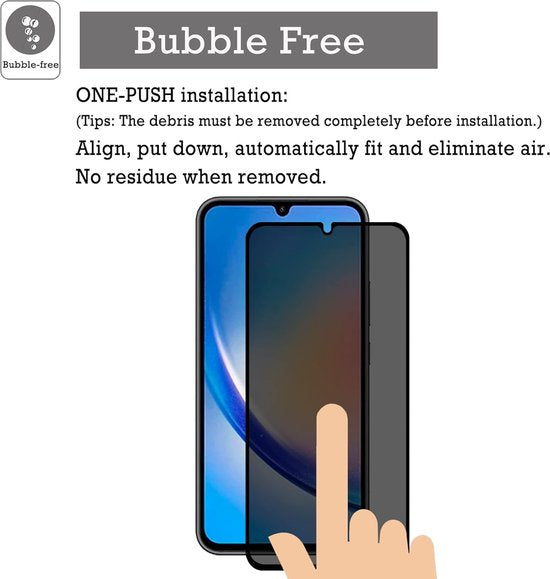 Samsung Galaxy A23 5G A236 Screenprotector Gehard 9H – Anti-kras – 2-Pack-Ilumina Benelux