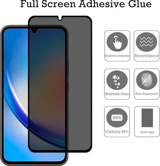 Samsung Galaxy A23 5G A236 Screenprotector Gehard 9H – Anti-kras – 3-Pack-Ilumina Benelux