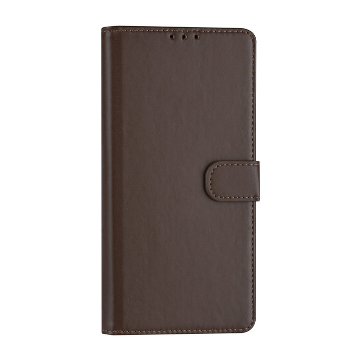 Samsung Galaxy A23 Book Case hoesje - Pasjeshouder voor 3 pasjes - Magneetsluiting - Bruin-Hoesjes-Ilumina Benelux