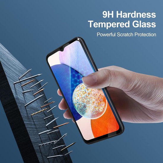 Samsung Galaxy A24/A25 4G/5G Screenprotector Full Cover Screenprotector Gehard 9H – 1-Pack-Ilumina Benelux