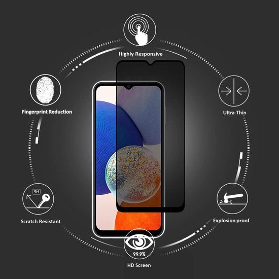 Samsung Galaxy A26 / A17 5G Screenprotector Gehard 9H – Anti-kras – 3-Pack-Ilumina Benelux