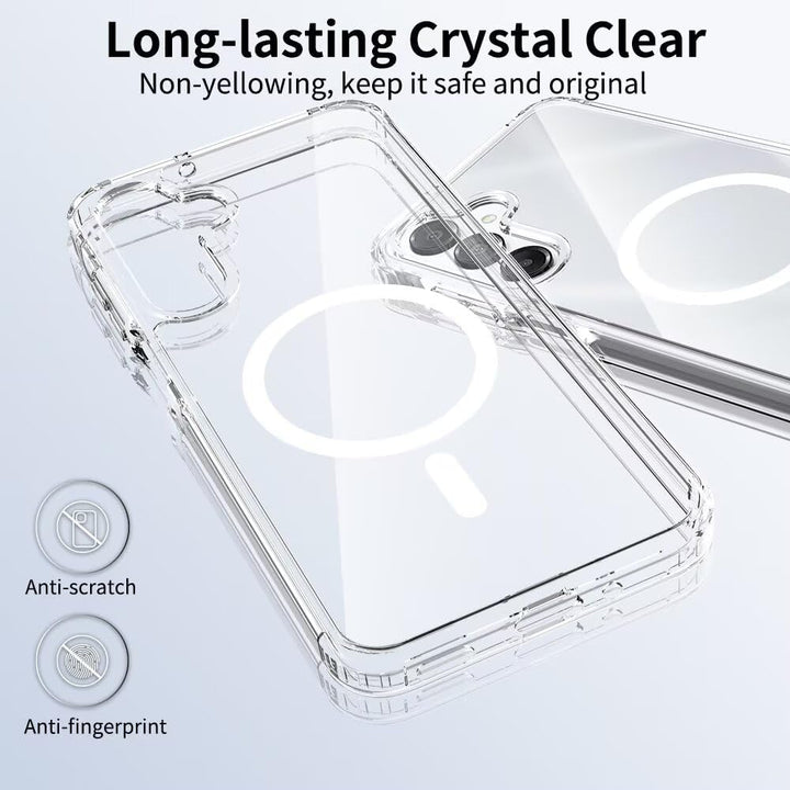 Samsung Galaxy A26 Hoesje – Transparant MagSafe Case Slim & Schokbestendig-Ilumina Benelux
