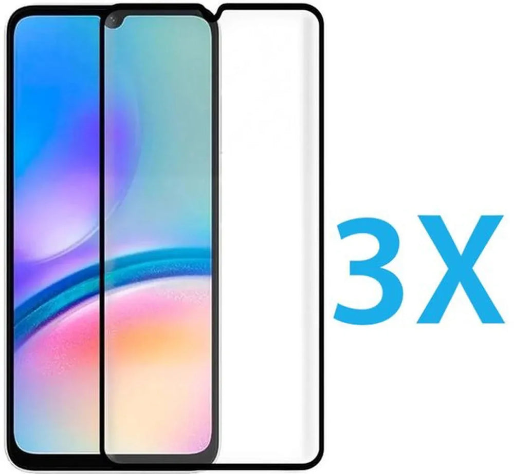 Samsung Galaxy A26/A17 5G Screenprotector Full Cover Screenprotector Gehard 9H – 3-Pack-Ilumina Benelux