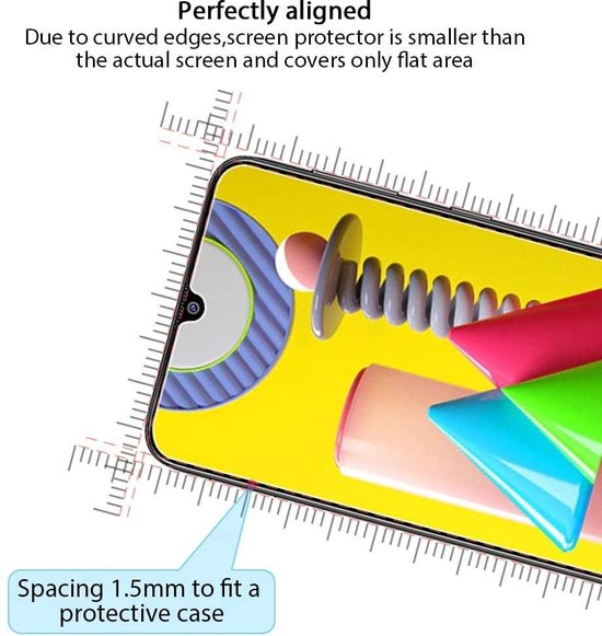 Samsung Galaxy A31 Screenprotector Gehard 9H – Anti-kras – 2-Pack-Ilumina Benelux