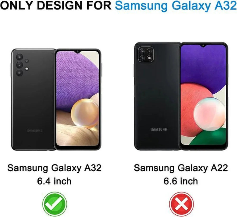 Samsung Galaxy A32 4G Screenprotector Gehard 9H – Anti-kras – 1-Pack-Ilumina Benelux