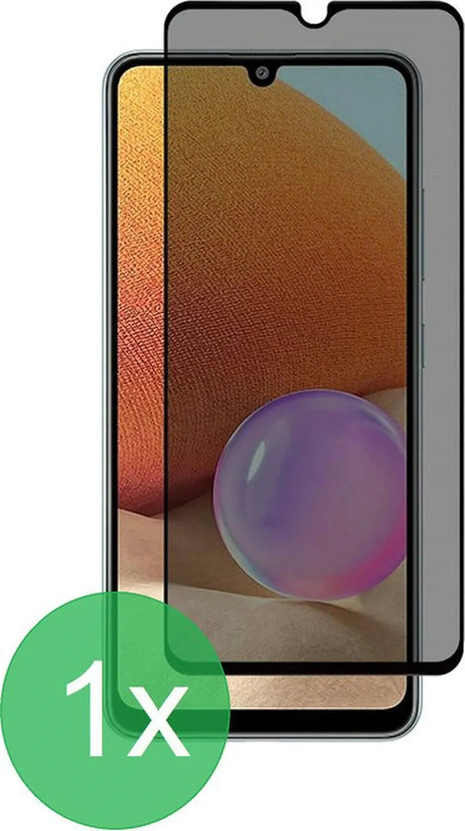 Samsung Galaxy A32 4G Screenprotector Gehard 9H Screenprotector Full Cover – 1-Pack-Ilumina Benelux