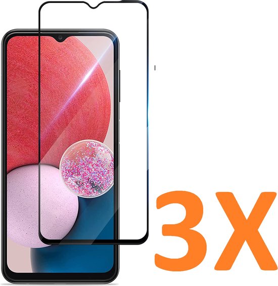 Samsung Galaxy A32 5G Screenprotector Full Cover Gehard Glas 9H – Anti-kras – 3-Pack-Ilumina Benelux