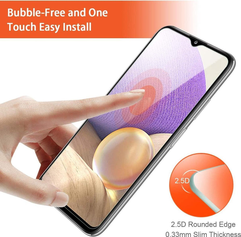 Samsung Galaxy A32 5G Screenprotector Gehard 9H – Anti-kras – 2-Pack-Ilumina Benelux