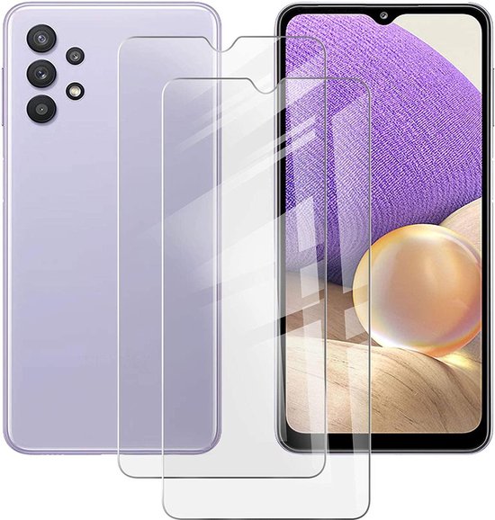 Samsung Galaxy A32 5G Screenprotector Gehard 9H – Anti-kras – 2-Pack-Ilumina Benelux