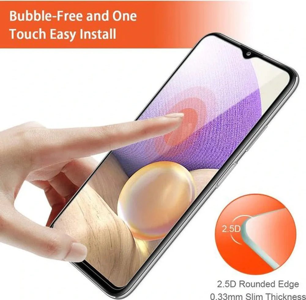 Samsung Galaxy A32 5G Screenprotector Gehard 9H – Anti-kras – 3-Pack-Ilumina Benelux