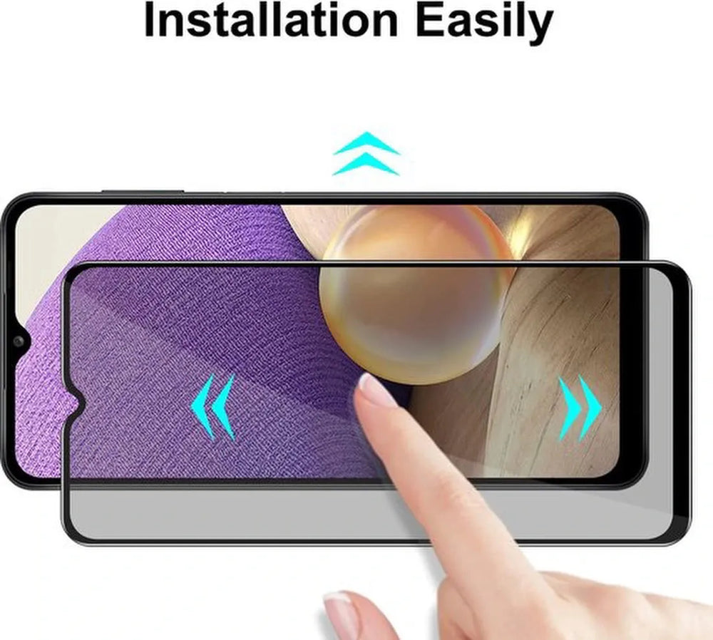 Samsung Galaxy A32 5G Screenprotector Gehard 9H – Privacy Screenprotector – 2-Pack-Ilumina Benelux