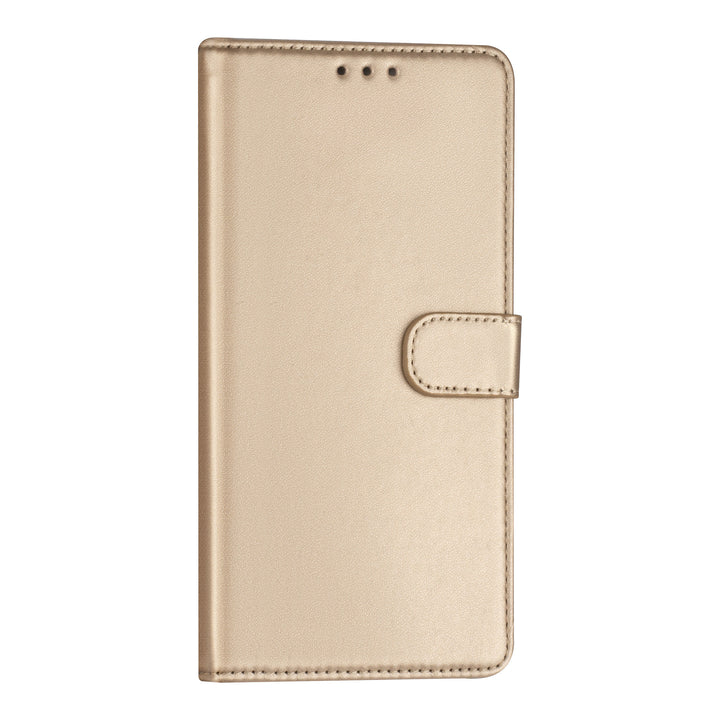 Samsung Galaxy A32 Kunstleer Booktype hoesje - Goud - 5G-Hoesjes-Ilumina Benelux