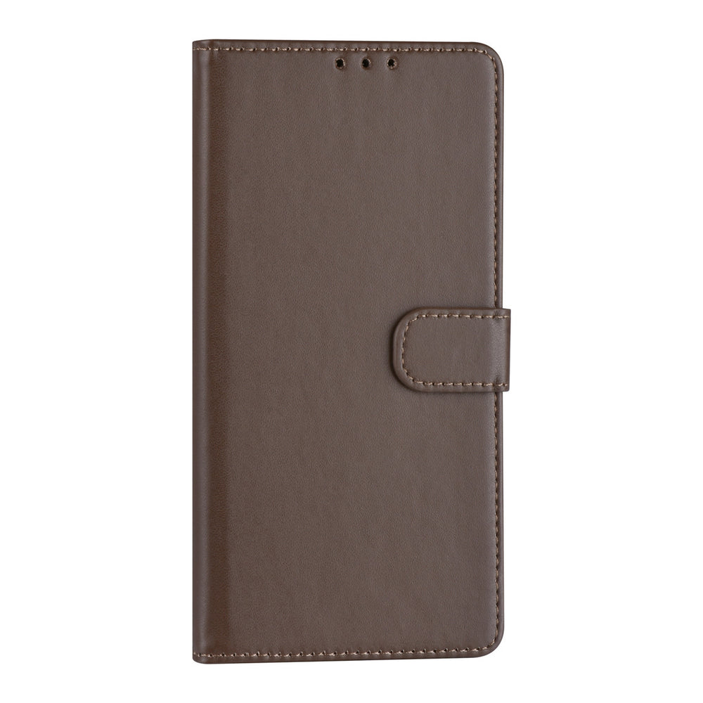 Samsung Galaxy A33 5G Book Case hoesje - Pasjeshouder voor 3 pasjes - Magneetsluiting - Bruin-Hoesjes-Ilumina Benelux