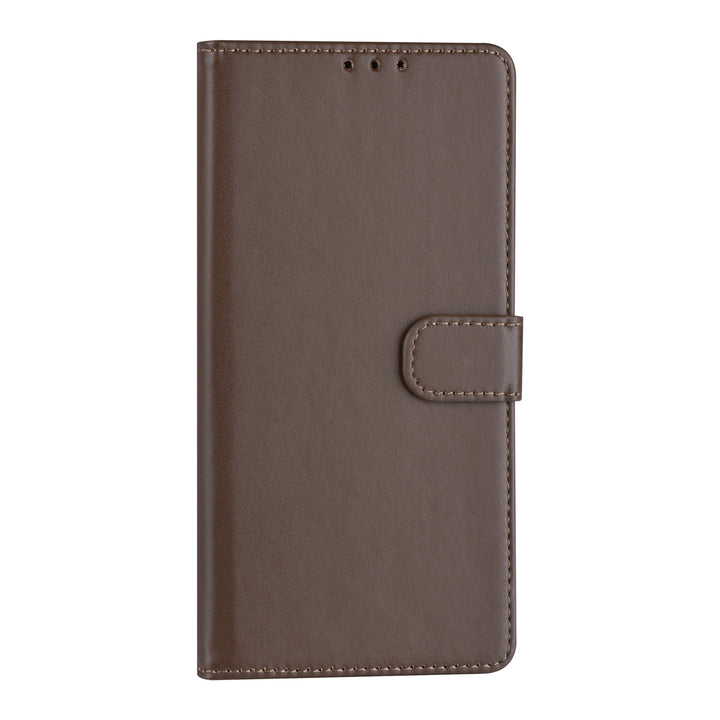 Samsung Galaxy A33 5G Book Case hoesje - Pasjeshouder voor 3 pasjes - Magneetsluiting - Bruin-Hoesjes-Ilumina Benelux