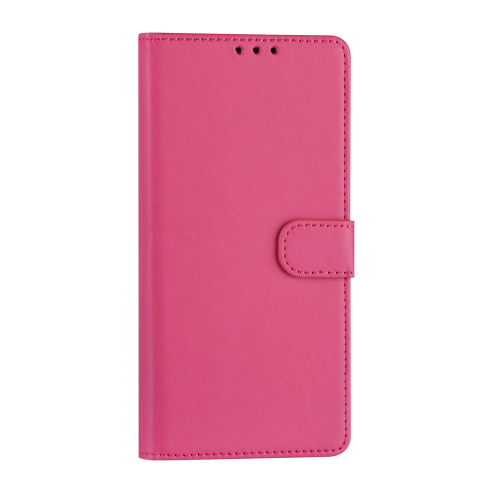 Samsung Galaxy A33 5G Book Case hoesje - Pasjeshouder voor 3 pasjes - Magneetsluiting - Felroze-Hoesjes-Ilumina Benelux
