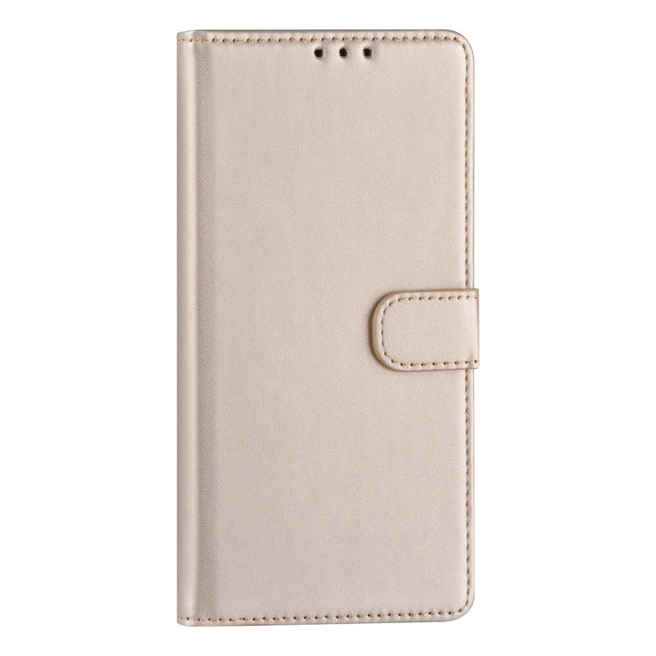 Samsung Galaxy A33 5G Book Case hoesje - Pasjeshouder voor 3 pasjes - Magneetsluiting - Goud-Hoesjes-Ilumina Benelux