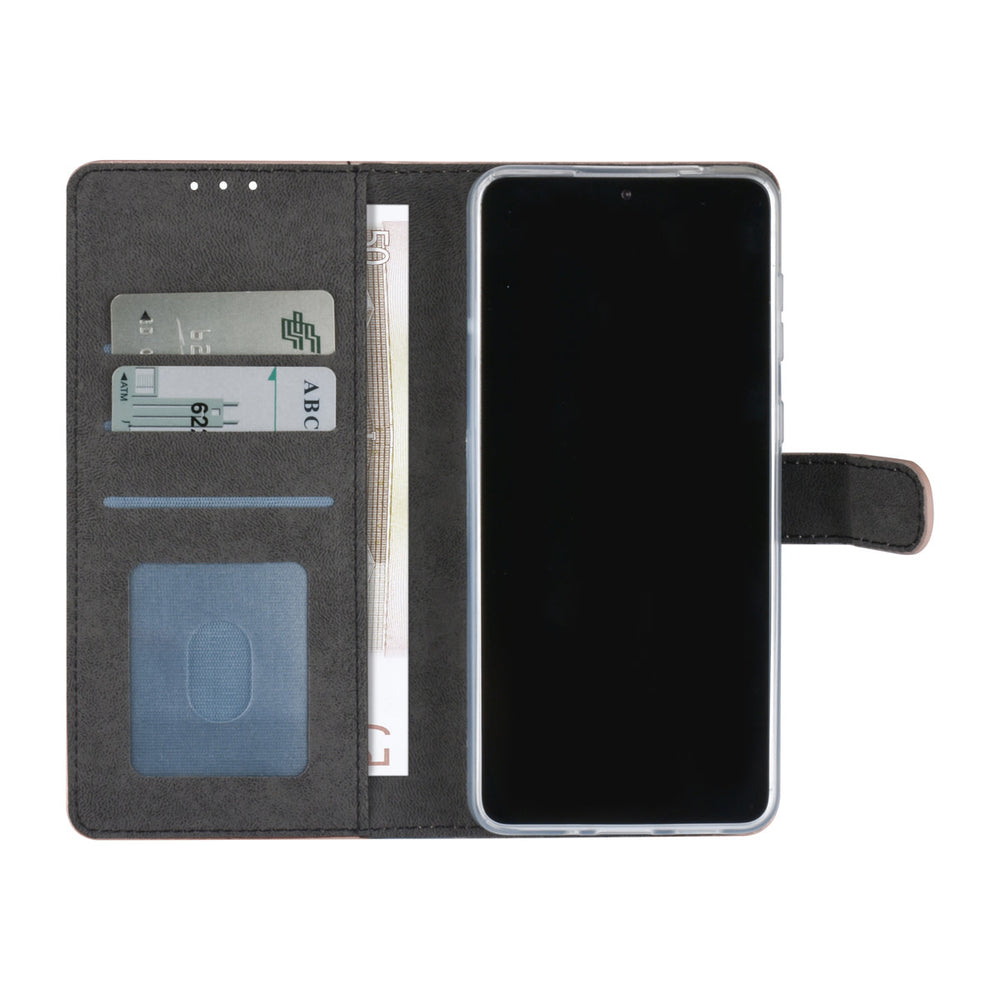 Samsung Galaxy A33 5G Book Case hoesje - Pasjeshouder voor 3 pasjes - Magneetsluiting - Rose Gold-Hoesjes-Ilumina Benelux