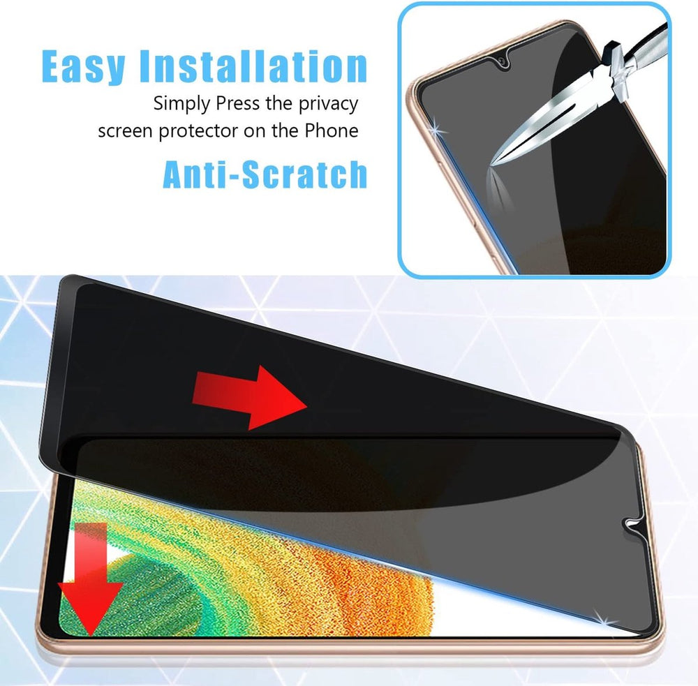 Samsung Galaxy A33 5G Screenprotector Gehard 9H – Anti-kras – 1-Pack-Ilumina Benelux