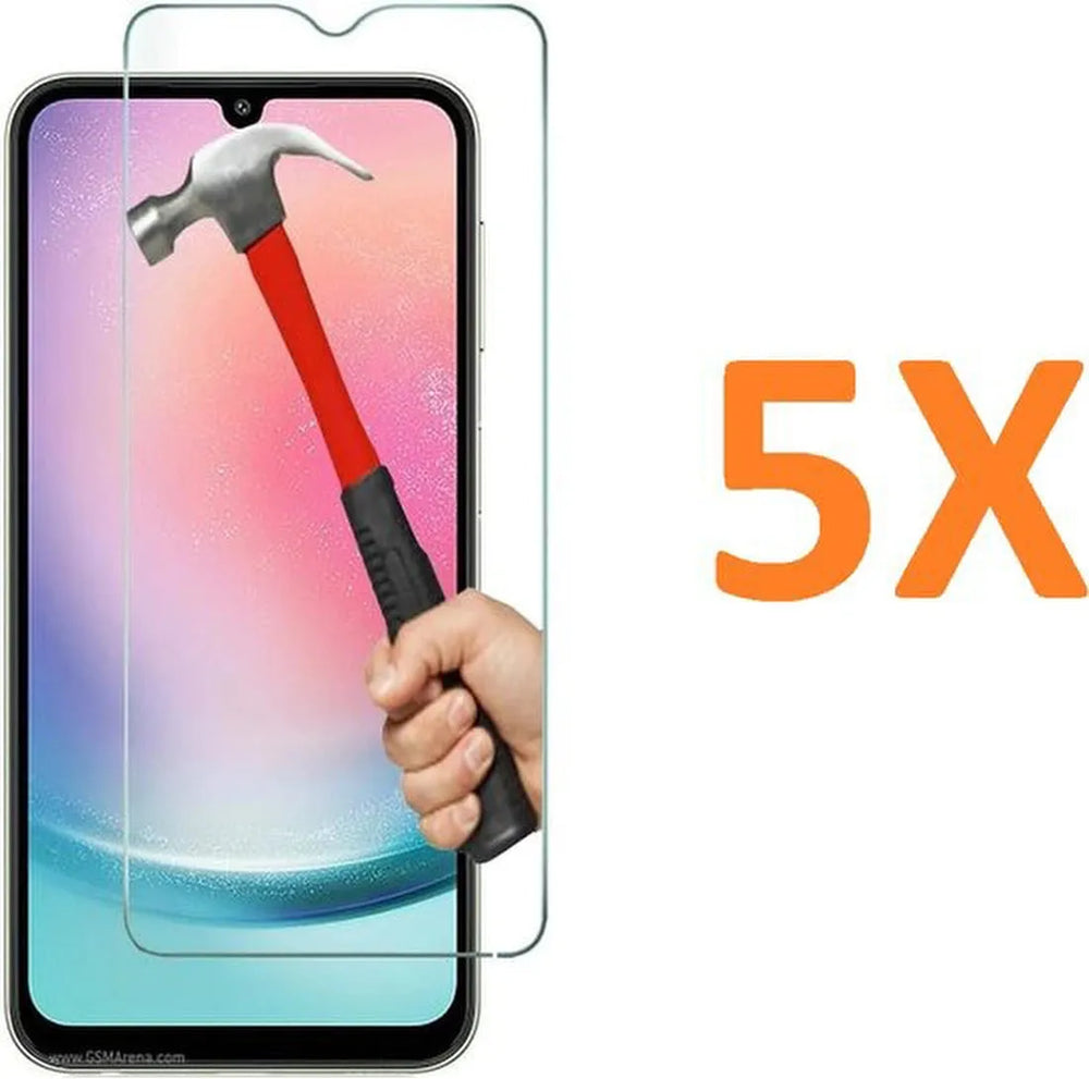 Samsung Galaxy A34 Screenprotector Gehard 9H – Anti-kras – 5-Pack-Ilumina Benelux