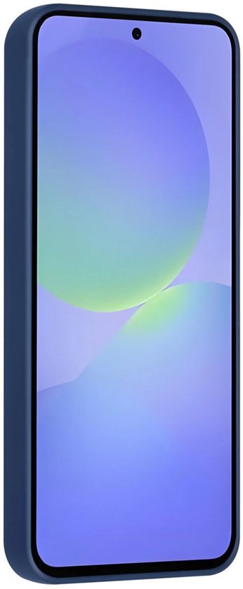 Samsung Galaxy A36 Hoesjes Schokbestendige Siliconen Backcover met Ringstandaard - Navy Blue-Ilumina Benelux