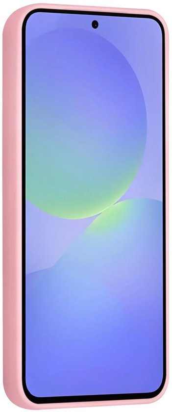 Samsung Galaxy A36 Hoesjes Schokbestendige Siliconen Backcover met Ringstandaard - Sakura Pink-Ilumina Benelux